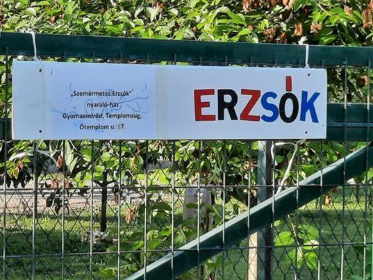 기오멘드로드 Szemermetes Erzsok Nyaralohaz 빌라 외부 사진